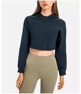 Nouveau sweatshirts pour femmes en gros de 2024 logo personnalisé unisexe avec poches vêtements d'hiver en polaire pour femmes par Maximize Wear - Product Image 5