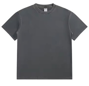 Qualité de luxe travail personnalisé vente de haute qualité 260 GSM T-Shirt impression personnalisé coton hommes t-shirt vierge pour hommes en plusieurs couleurs - Product Image 3