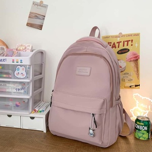 Cute Fruit Snail <b>Black</b> PU <b>Backpack</b> 20-36L Multiple Pockets Zipper Closure Unisex Daypack Softback Design <b>Waterproof</b> - Product Image 2