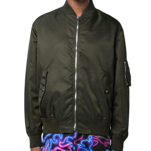 Veste bomber de baseball pour homme, tendance, personnalisée, résistante à l'eau et au vent, 100 % polyester. - Product Image 5