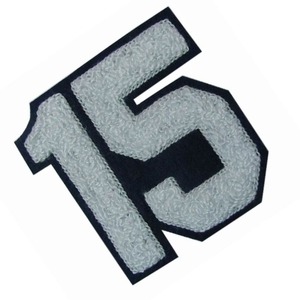 Meilleurs accessoires vestimentaires personnalisés Nouveau design Écussons brodés en chenille Style Hip Hop Nouveau design Écussons en chenille - Product Image 6