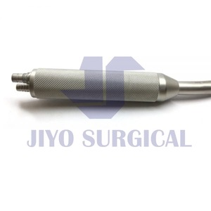 Top Productions Biggs Mammaplasty Blade Allemagne Écarteur en acier inoxydable avec tube d'aspiration et fibre optique par Jiyo Surgical - Product Image 2
