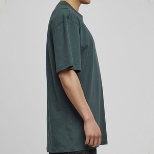 Camiseta de Jersey lavada de gran tamaño para hombre, 100% algodón de alta calidad, hombro caído con estampado personalizado, manga abullonada, impresión Digital - Product Image 5