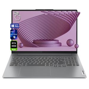 جديد تمامًا لينوفو يوجا برو 16s كمبيوتر محمول ذكي مع معالج إنتل ألترا 9 وذاكرة وصول عشوائي 32 جيجابايت وقرص صلب 1 تيرابايت وبطاقة رسومات RTX4060 وشاشة لمس 16 بوصة بدقة 3.2K للأعمال - Product Image 2