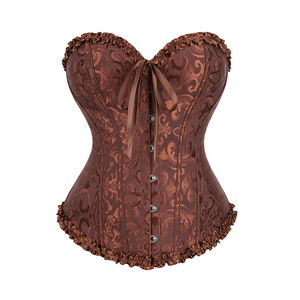 Wholesale Plain Over Bust Bustier Steel Boned <b>Corset</b> Women <b>Black</b> <b>Corset</b> Top Quality Material with Customized Colors and logo - Product Image 1