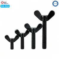 Vis à ailettes en acier allié Dacromet DIN316 M6x58mm, vente directe du fournisseur chinois de renommée