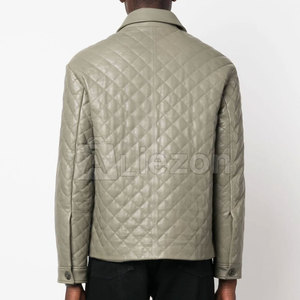 Automne hiver hommes veste en cuir meilleure qualité hommes veste en cuir véritable cuir hommes vestes - Product Image 4