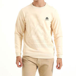 Color sólido Durable Hombres Sudaderas Ropa Venta al por mayor Jersey Básicos Hombres Sudaderas - Product Image 1