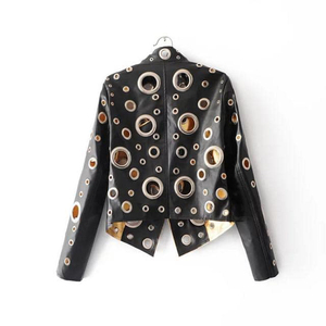 Step up Your Fashion Game with Men's Contemporary <b>Genuine</b> Leather Jackets-Waterproof Breathable Eco-Friendly Winter Outerwear - Product Image 3