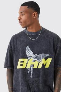 เสื้อยืดผ้าฝ้ายวินเทจขนาดใหญ่พิเศษขนาดใหญ่พิเศษขนาดใหญ่พิเศษเสื้อปล่อยว่างไหล่ของผู้ชายกำหนดได้เองขนาดพิเศษ - Product Image 3