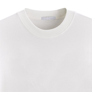 T-shirt pour homme 100% coton, design de logo personnalisé, qualité supérieure, col rond, coupe oversize, épaules tombantes, streetwear, t-shirt uni pour homme - Product Image 4