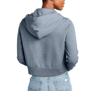 Sweat à capuche chaud en polaire pour femme-Veste zippée légère et respirante pour tenue décontractée, gym et superposition par temps froid - Product Image 5