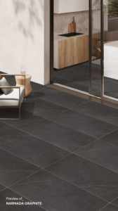 Carreaux muraux d'accent 73mm Hexagone Graphite Mosaïque Carreau Premium Antidérapant Céramique Porcelaine Surface pour Intérieur Extérieur Mur Salles de Bain - Product Image 6