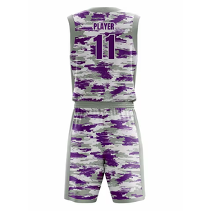 Nouveautés Uniformes de basket-ball en matière respirante à bas prix Nouveau style Uniformes de basket-ball sur mesure - Product Image 4