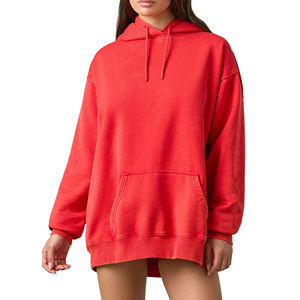 OEM Service Design Outdoor <b>Lady</b> Pullover Hoodies New Fashion Oversized Women <b>Long</b> Sleeve Hoodies Wholesale Rate - Product Image 2