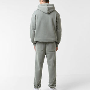 ชุดวอร์มผ้าฝ้ายหนามีฮู้ดกางเกงพิมพ์ลายระบายอากาศได้ดี2025ฤดูหนาวกำหนดเองได้ - Product Image 2