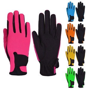 Gants d'équitation pour hommes avec logo personnalisé, taille premium, écran tactile, cuir, épaissis, chauds, antidérapants - Product Image 4