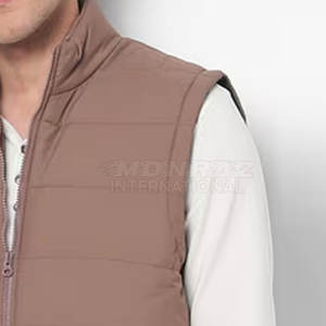 Gilets d'hiver matelassés personnalisés respirants et décontractés les plus vendus, nouvelle arrivée pour hommes - Product Image 4