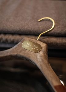 CONSCIOUS HANDMADE BEST High Quality Boutique Style a Grade Lotus <b>Wooden</b> <b>Hanger</b> With Notches with Bar Suit <b>Hanger</b> - Product Image 3