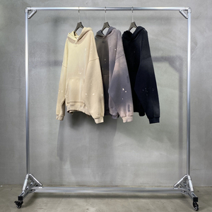 Sweat-shirt à capuche surdimensionné pour femmes avec logo personnalisé nouveauté haut court à manches longues vêtements de rue pour l'hiver Haus Industries - Product Image 3