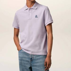 Camisas Casuales para Hombre de Diseño de Alta Calidad, Corte Regular, 100% Fibra de Bambú, Tejido Jersey Transpirable, Manga Corta, Color Sólido - Product Image 1