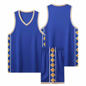 Conjunto de camiseta de baloncesto de alta calidad, uniforme de malla de secado rápido, ropa deportiva transpirable con logotipo personalizado, sublimación de poliéster de tamaño XS - Product Image 4