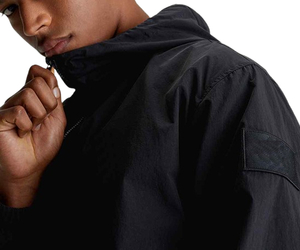 <b>Men's</b> Lightweight Rain <b>Jackets</b> Plus Size Waterproof Solid Color Zipper Breathable Windproof Outdoor Hooded Sport <b>Summer</b> - Product Image 2