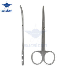 Supercut Mini-Baby Metzenbaum Tijeras TC Instrumento quirúrgico curvo recto Manual Estándar DE SEGURIDAD Hecho Acero Cirugía plástica - Product Image 5