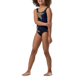 Combinaison de bain une pièce taille haute pour femme, grande taille, séchage rapide, respirante, en spandex/polyester - Product Image 4