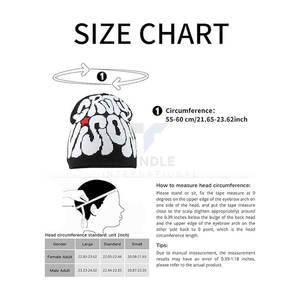 Gorro de Punto con Letras Personalizadas, Mezcla de Lana, Gorro de Calavera Tejido, Cálido, Elegante, Suave, Elástico, Cómodo, para Clima Frío, para Mujer - Product Image 6