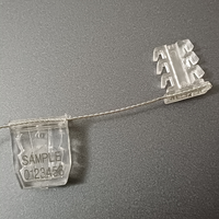 Joint de sécurité en plastique personnalisé pour compteurs d'eau raccord sécurisé avec fil pour la sécurité du compteur