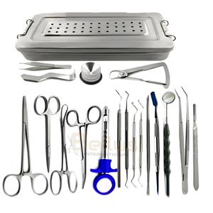 Kit d'implants dentaires manuels de haute qualité sur mesure ensemble d'instruments chirurgicaux pour la chirurgie d'implantologie dentaire - Product Image 2