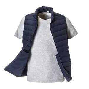 Gilet Trapuntato Riciclato Sostenibile, Felpa e Maglione Promozionali Eco-Friendly - Product Image 5