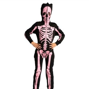 Girls Skeleton Costume For Toddlers Lightweight And Stylish Perfect For <b>Halloween</b> And Themed Events - Product Image 1