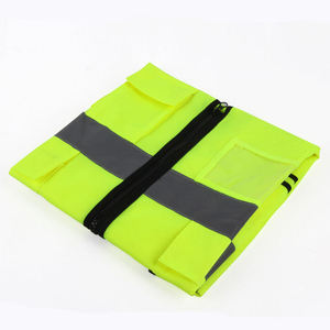 เสื้อกั๊กสะท้อนแสงกันน้ำเสื้อนิรภัยเสื้อกั๊กสะท้อนแสงผ้าทนทานสูงสะท้อนแสง - Product Image 4