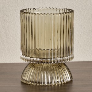 Portavelas de Cristal de Lujo, Centro de Mesa Elegante, Adorno Decorativo con Estilo, Ambiente Romántico para el Hogar - Product Image 1