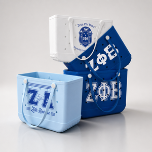 Bolsa de Playa Personalizada de EVA para Hermandades, Impermeable, de Goma, con Letras Griegas Personalizadas, para Regalos de la Semana de Bienvenida de la Fraternidad - Product Image 1
