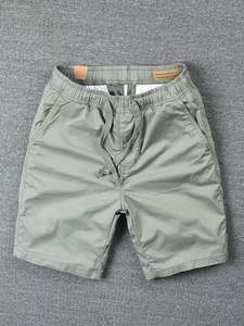 Pantalones Cortos Bermuda de Lona para Hombre, de la Mejor Calidad, Diseño Casual, Cierre de Cremallera, Cintura Baja, Largo hasta la Rodilla, Transpirables - Product Image 3