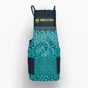 Tablier de cuisine à usage intensif, matériau lavable et durable pour uniformes de restaurant et de bar. - Product Image 1