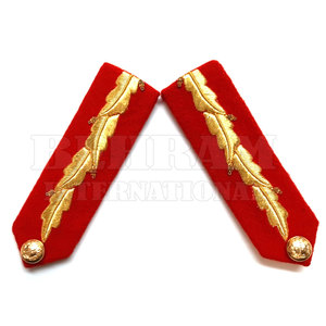 Badges de Gorget en tissu doux fabriqués par des professionnels Badges de Gorget en matériau durable Badges de Gorget de nouveau style - Product Image 2