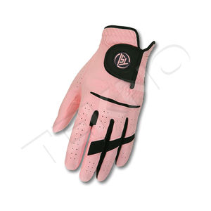 Guantes de golf personalizados de primera calidad Cabretta cuero Pu diseño híbrido marca personalizada tallas para hombre OEM colores deportes - Product Image 5