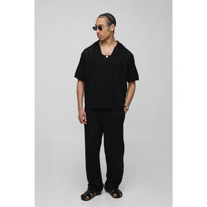 Conjunto Deportivo Informal con Capucha para Hombre, Ropa Deportiva Sólida para Gimnasio, Reversible, Transpirable, de Felpa Técnica, de Dos Piezas - Product Image 5