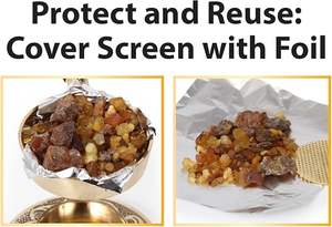 เตาเผากำยานทองเหลืองคอลเลคชั่นคุณภาพ ดีไซน์แบบอาหรับสุดประณีต สำหรับใช้ในบ้านและสถานที่ทางศาสนา - Product Image 4