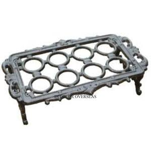 Estante de almacenamiento de huevos de diseñador de arte creativo moderno con acabado de Color plateado de Metal de alta calidad estándar y unidades de estantería de la India - Product Image 1