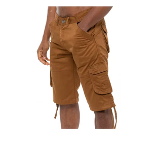 Pantalones Cortos Deportivos OEM Streetwear 100% Algodón Felpa con Logotipo Personalizado para Hombre, Pantalones Cortos Deportivos de 5 Pulgadas para Gimnasio, Entrenamiento, Running, Estilo Cargo, Felpa Francesa - Product Image 1
