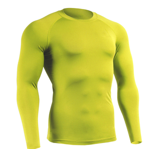 OEM 2025 Premio barato Camisetas de los hombres Ropa de protección Hombres Camisa de compresión Rashguard Chalecos Rash Guard Best Rash Guards - Product Image 3