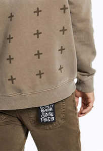 Haute qualité 100% coton lavé à l'acide à capuche High Street Series pull en cachemire hommes lavé Vintage à capuche - Product Image 4