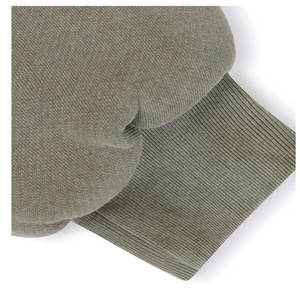 Couleurs personnalisées pull-over à capuche uni à manches longues personnalisé hommes léger acide pierre lavage thermique pull à capuche - Product Image 3