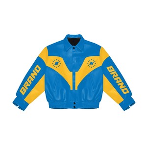 Ensemble de deux pièces personnalisées, à la mode, OEM et ODM, de couleur unie, veste en coton respirante de grande taille, pantalon en molleton - Product Image 2