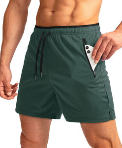 Pantalones Cortos Deportivos de Alta Calidad con Logotipo Personalizado, Cintura Elástica, Secado Rápido, Sostenibles, para Hombre, para Gimnasio y Entrenamiento - Product Image 1